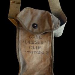 Housse porte chargeur Thompson 45 acp Submachine Gun WW2 D90242 authentique