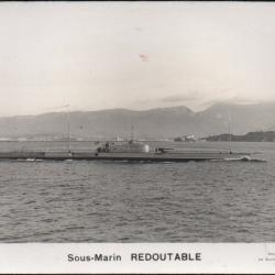 CPA- MARINE DE GUERRE - SOUS-MARIN " REDOUTABLE " -N&deg;7479