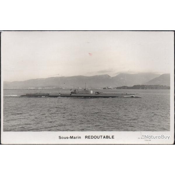CPA- MARINE DE GUERRE - SOUS-MARIN " REDOUTABLE " -N�7479