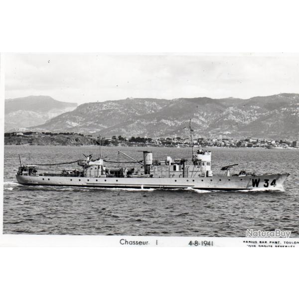CPA- MARINE DE GUERRE - Chasseur I 4-8-1941 -N�7481