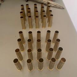 Lot de 20 &eacute;tuis pour 11mm GRAS + 20 Ogives Plomb .452