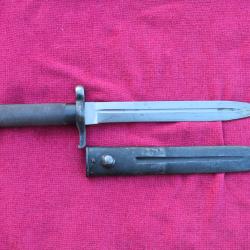 Ba&iuml;onnette Mauser Su&eacute;dois 1896