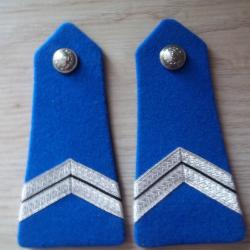 lot pattes d'&eacute;paule police gardien titulaire