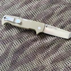 COUTEAU NEUF PLIANT COLD STEEL SR1 TANTO 62LA