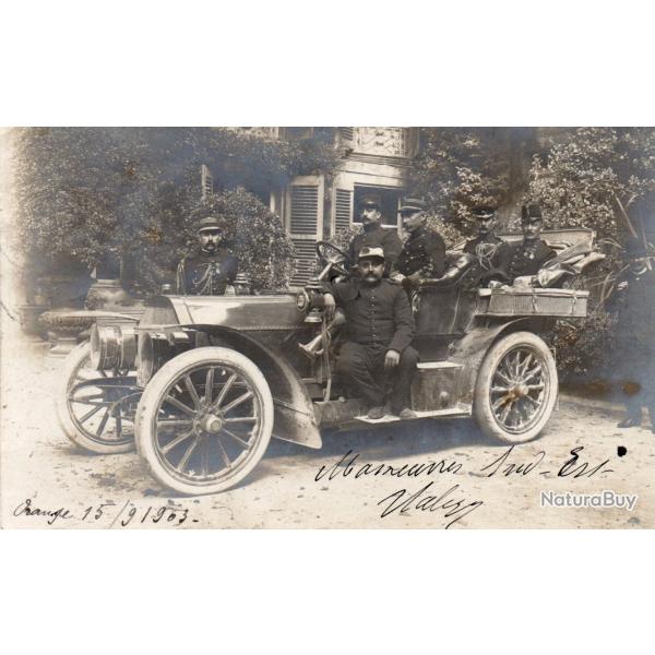 CPA - AUTOMOBILE ancienne Militaire OFFICIER -N�7482