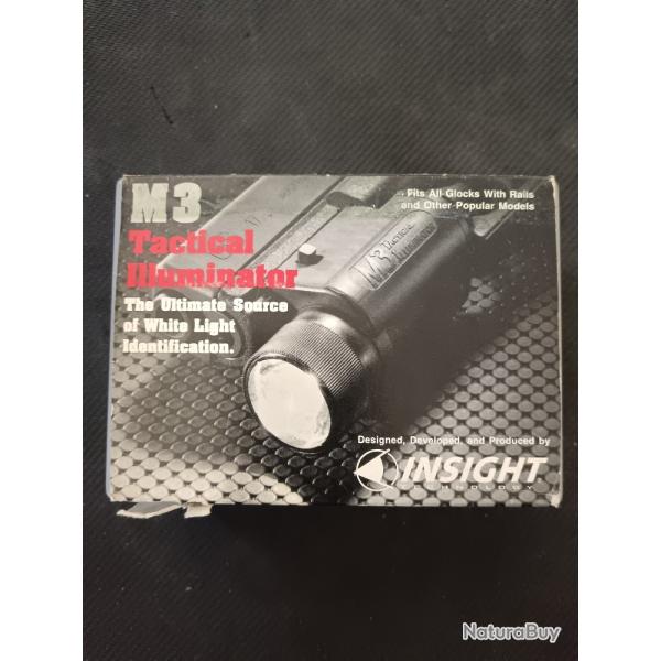 LAMPE STREAMLIGHT M3 TACTICAL ILLUMINATOR POUR GLOCK