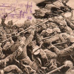 Carte postale de la Premi&egrave;re Guerre mondiale  -N&deg;7486