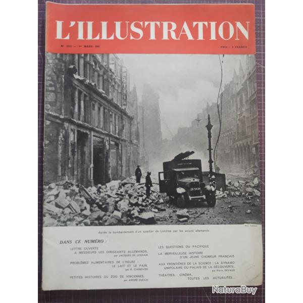 L illustration n�5112 ann�es 1941