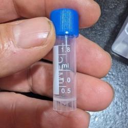 25 TUBES DOSETTES ETANCHES 2ML CHARGEMENT POUDRE NOIRE / SEMOULE LIVRAISON GRATUITE