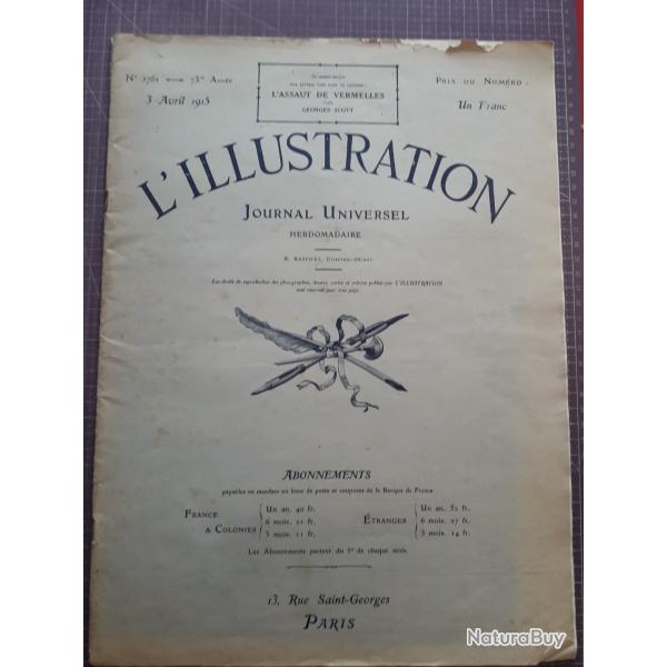 L illustration ann�es 1915