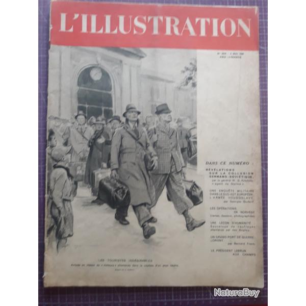 L illustration ann�es 1940