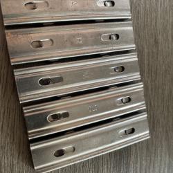 Lot de 5 Lames clip chargeur Mauser su&eacute;dois M96 et 38