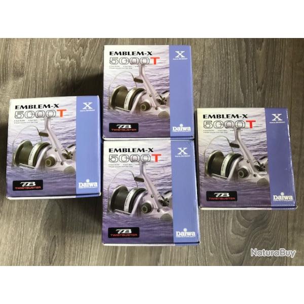 4 Daiwa emblem X 5000 T (NEUF)