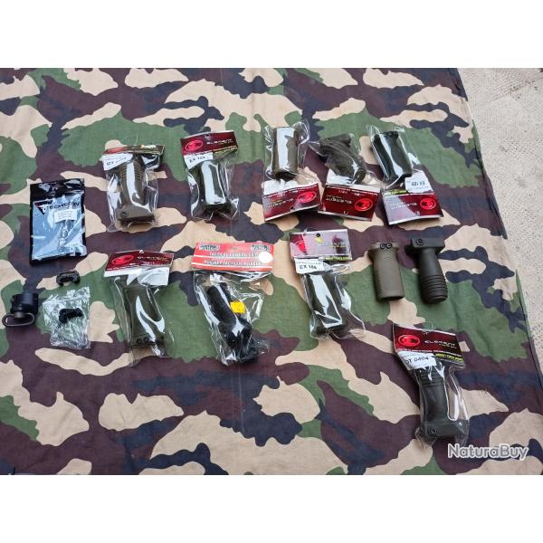 Lot poign�e airsoft neuf