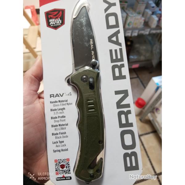 Couteau real avid blade RAV 4