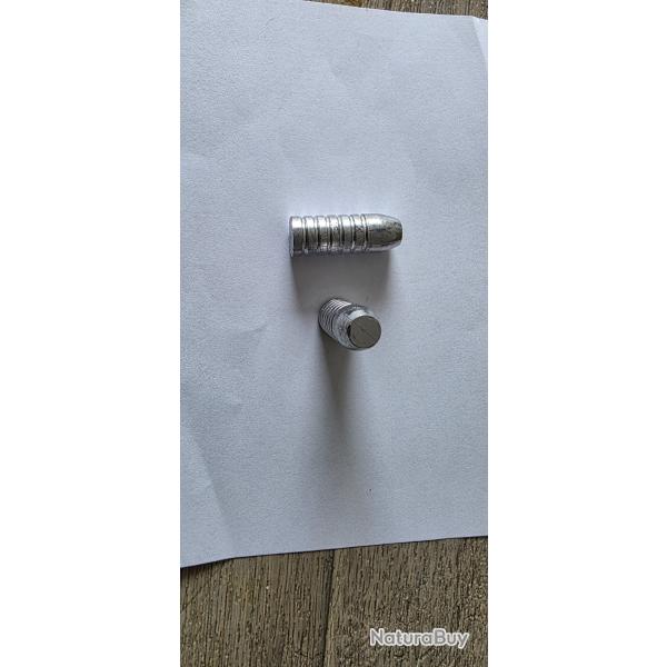 90 OGIVES PLOMB 520 GRAINS  CAL 451 MOULE PEDERSOLI 33.50 GRAMMES