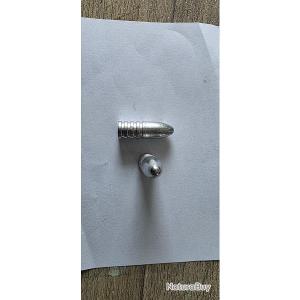 90 OGIVES POSTEL 520 GRAINS MOULE RCBS 33.5 GRAMMES CAL 451