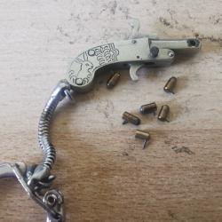 Pistolet Berloque calibre 2mm &agrave; broche syst&egrave;me LEFAUCHEUX.