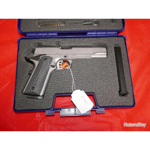 Pistolet TISAS ZIG PC 1911 Inox en 45 ACP