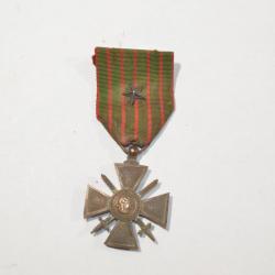 Croix de Guerre Fran&ccedil;aise WW1 Poilu 1914/1918 French Fran&ccedil;ais  14/18  (17B )