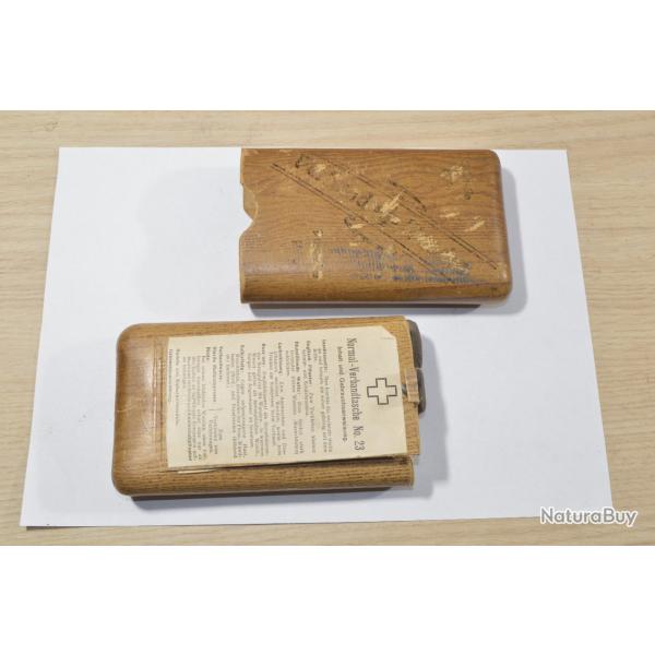 Trousse  pansement m�dical Militaire  civil 1930/1940 Militaire WW2 (24)