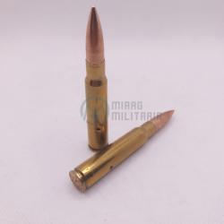 Balles neutralis&eacute; de 8mm Mauser 7.92x57mm Gewehr Kar 98 d&eacute;coration INERTE NEUTRA