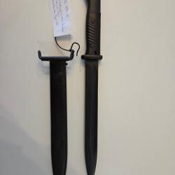 Baionnette Allemande back&eacute;lite mle 98K Kriegsmarine fourreau OTAN 57 ?