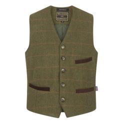 Gilet Lovergreen Tweed Anjou Carnier