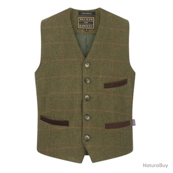 Gilet Lovergreen Tweed Anjou Carnier