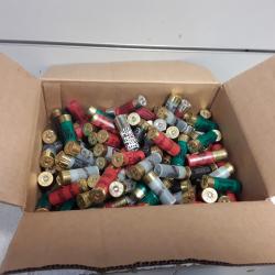 Lot de 7,6kg de cartouches vrac cal.12