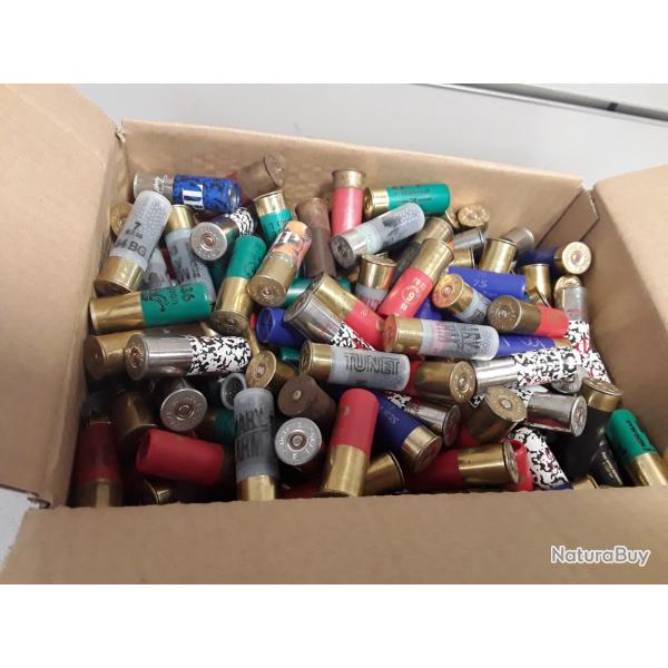 Lot 7,8kg cartouches vrac cal.12