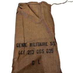 sac de sable en toile de jute fran&ccedil;ais ann&eacute;e 50/60