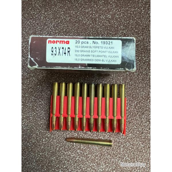 Balles Norma Vulkan 9.3x74R