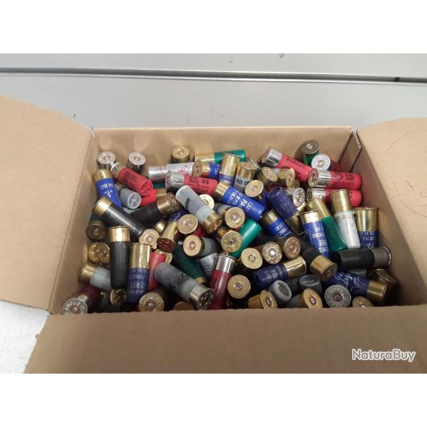 Lot de 7,8kg cartouches vrac cal.12