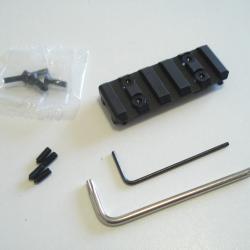 Adaptateur picatinny pour bande ventil&eacute;e