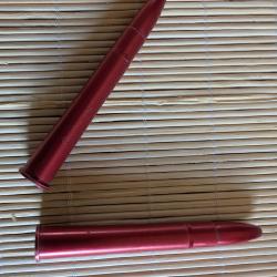 2 douilles amortisseurs en m&eacute;tal anodis&eacute; pour calibre 9,3X74R