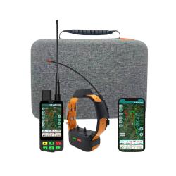 eSEEK GPS pour chien Longue Port&eacute;e VHF + 4G - Centrale + 1 Collier