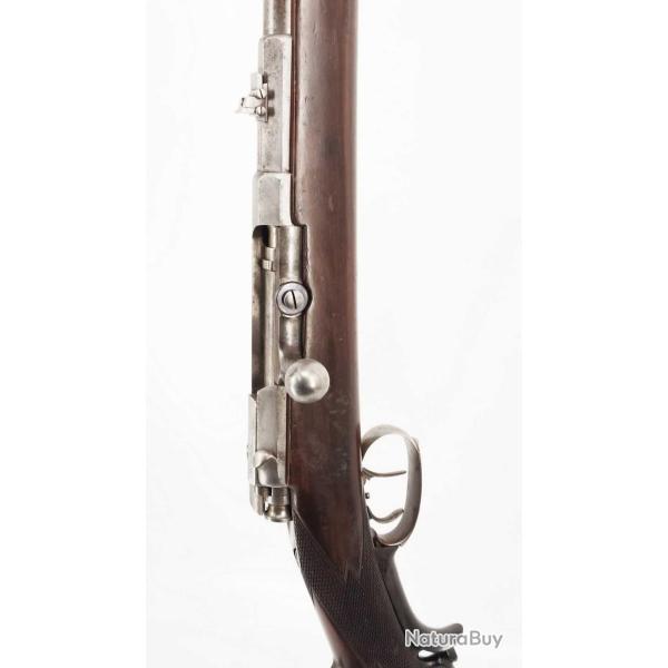 CARABINE DE CHASSE STUTZEN SYST�ME MAUSER OBERNDORF MOD�LE 1871 CALIBRE 11MM MAUSER Categorie D