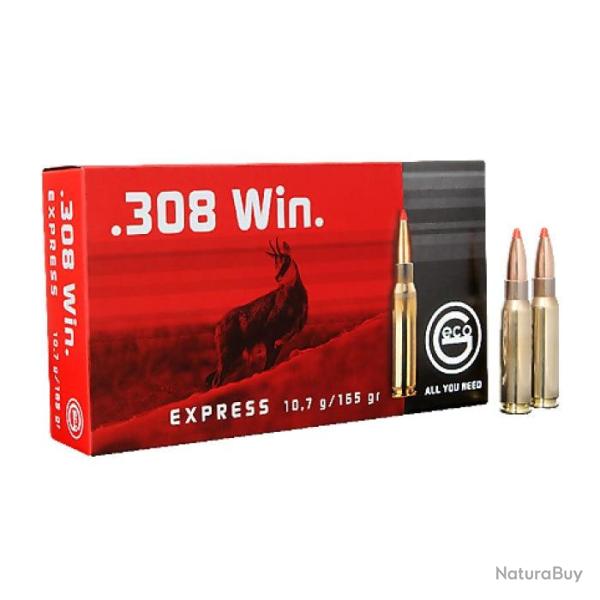 Balles Geco Express - Cal. 308 Win. 308 Win MAG / Par 1 - 308 Win MAG / Par 1
