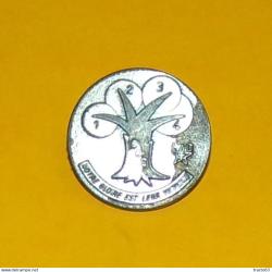 1&deg; R&eacute;giment de Spahis, E.C.S, argent&eacute;, 31 mm, FABRICANT FIA LYON , HOMOLOGATION SANS , ETAT  VOIR PH