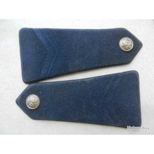 paire de pattes d'�paule �paulettes Police Nationale Gardien de la Paix