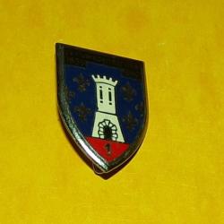 1&deg; Rgt de Cuirassiers, porte noire, dos guilloch&eacute; plat, FABRICANT DRAGO PARIS,HOMOLOGATION 475, ETAT