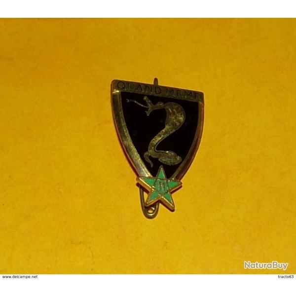 11� R�giment de Chasseurs d'Afrique, Quand M�me, naja grav�, FABRICANT DRAGO PARIS,HOMOLOGATION SANS