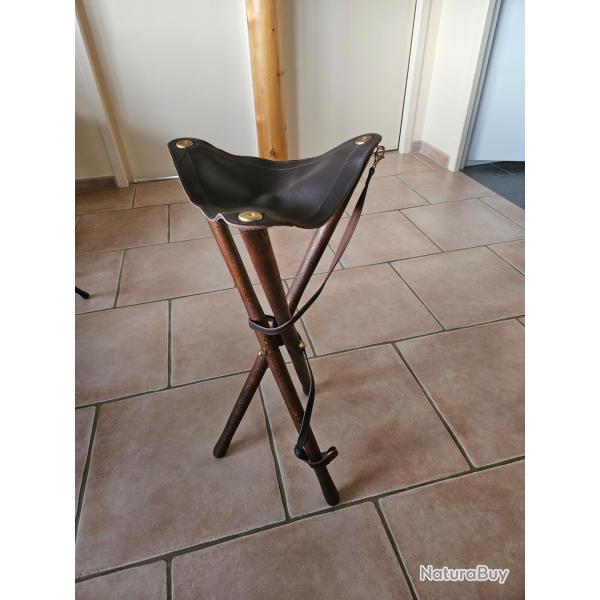Tr�pied bois Januel 70 cm avec bretelle