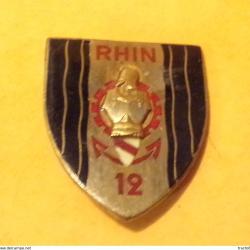 12&deg; Bataillon du G&eacute;nie, RHIN, &eacute;mail, FABRICANT DRAGO PARIS NICE RUE DE ROMAINVILLE,HOMOLOGATION 1035