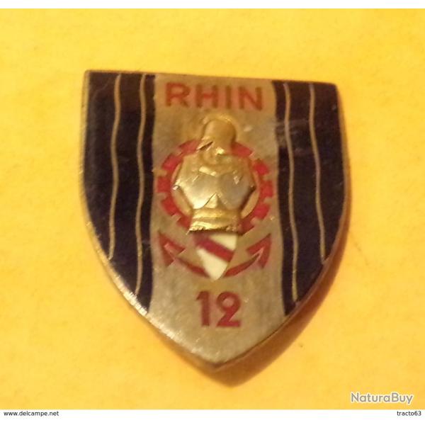 12� Bataillon du G�nie, RHIN, �mail, FABRICANT DRAGO PARIS NICE RUE DE ROMAINVILLE,HOMOLOGATION 1035