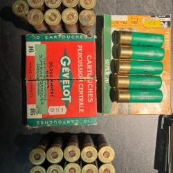 Lot cartouches 16/70