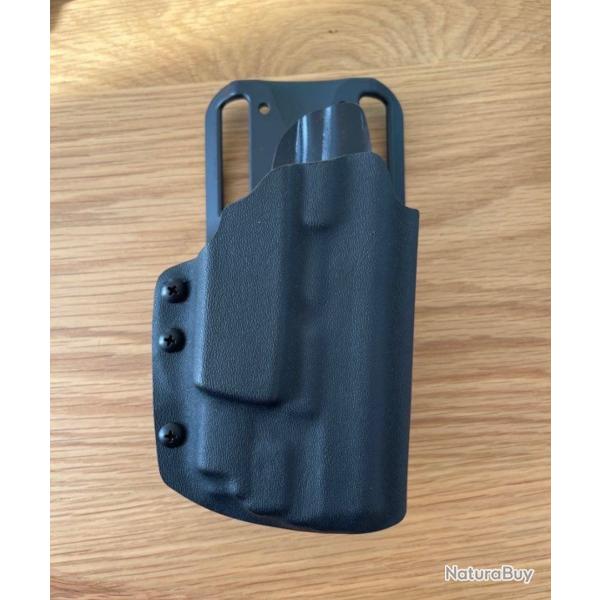 Holster pour Glock 19 Gen 5 + Olight PL Mini Valkyrie 2