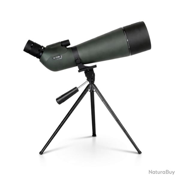 Longue-Vue Zoom 25-75x80 Tr�pied Inclus �tanche Observation Stand Nature Tir Loisir