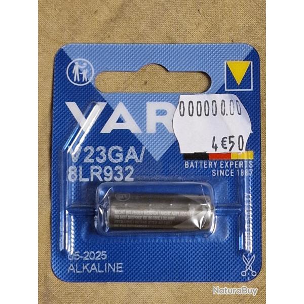 Pile V23GA Varta alcaline - HILMAR SUPER DESTOCK !!!